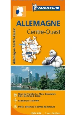Michelin Duitsland Midden-West 543 mich (r)Nordrhein Westfalen/Hessen