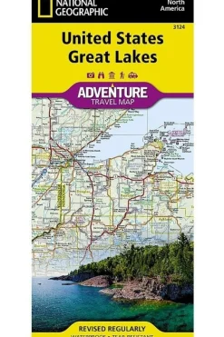 National Geographic USA Great Lakes adv. ng r/v (r) wp