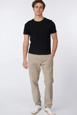 No Excess Broek Pants With Linen Garment Dyed