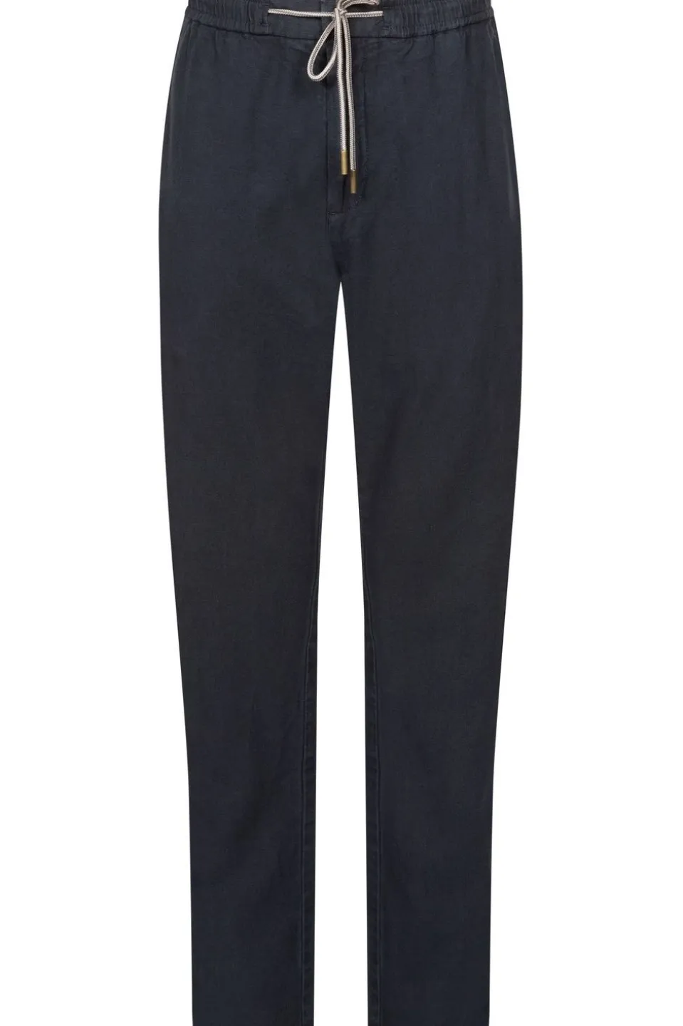 No Excess Broek Pants With Linen Garment Dyed