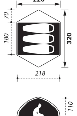 Nomad Tent Jade 3 Premium