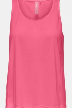 Only Play Top Onpmeek Un Loose Mesh Tank Top