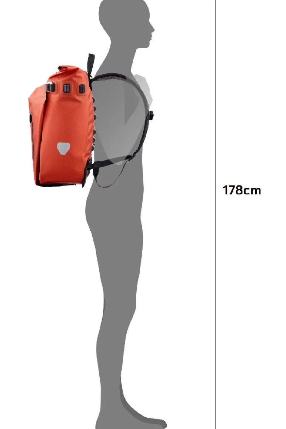 Ortlieb Fietstas Achter Vario Ps Ql2.1 20 L