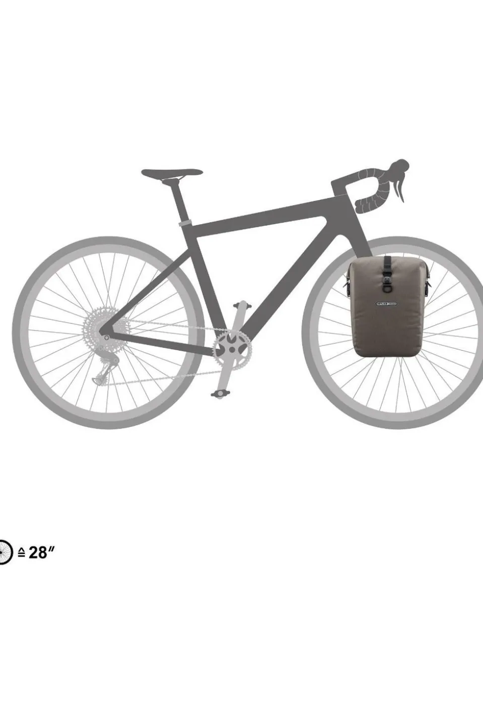 Ortlieb Fietstas Voor Gravel-Pack Ql2.1 29 L