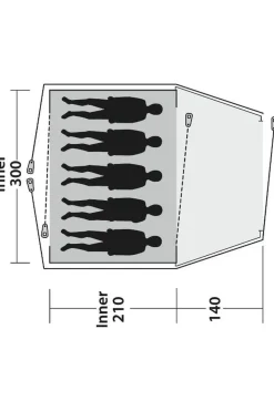 Outwell Tent Cloud 5 - New