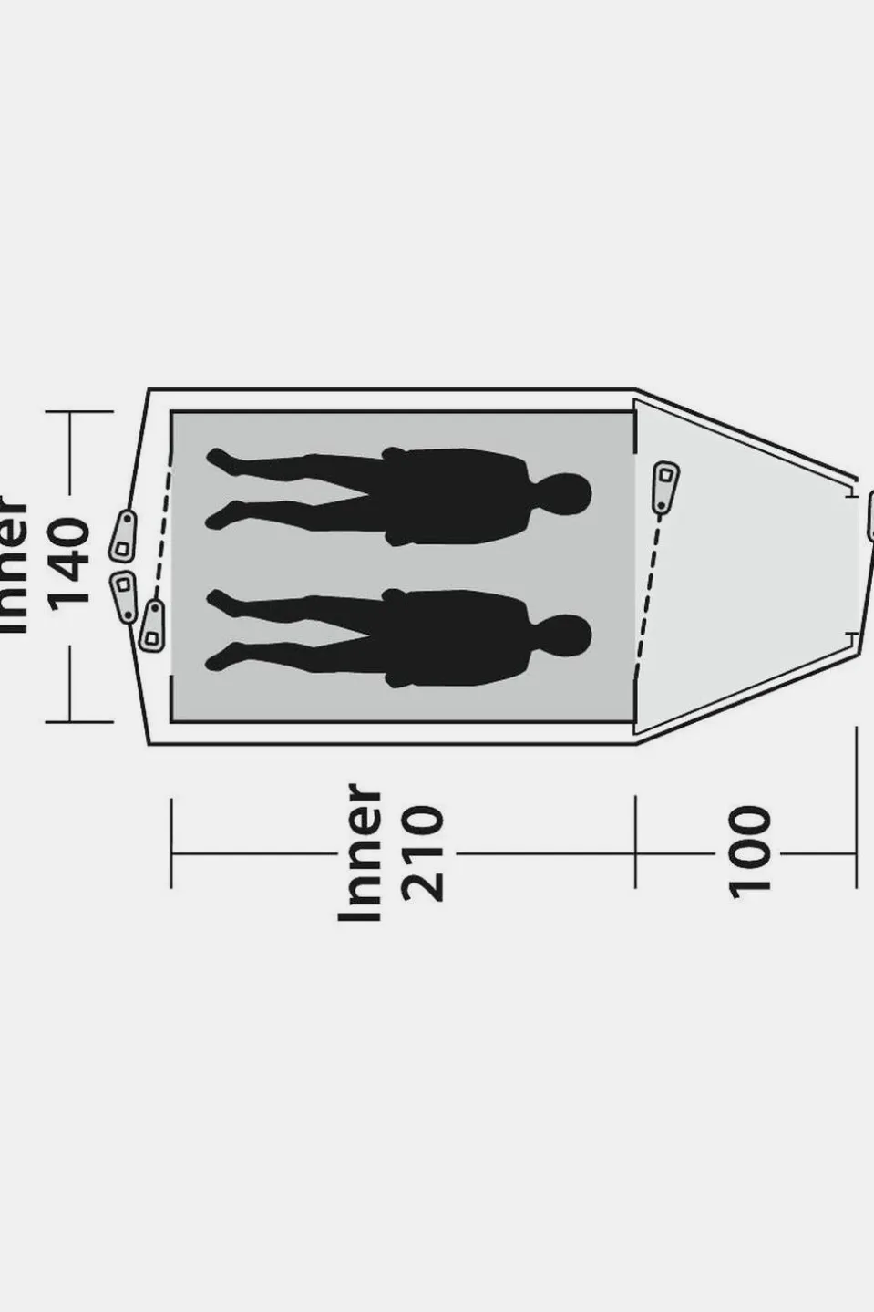 Outwell Tent Earth 2 - New