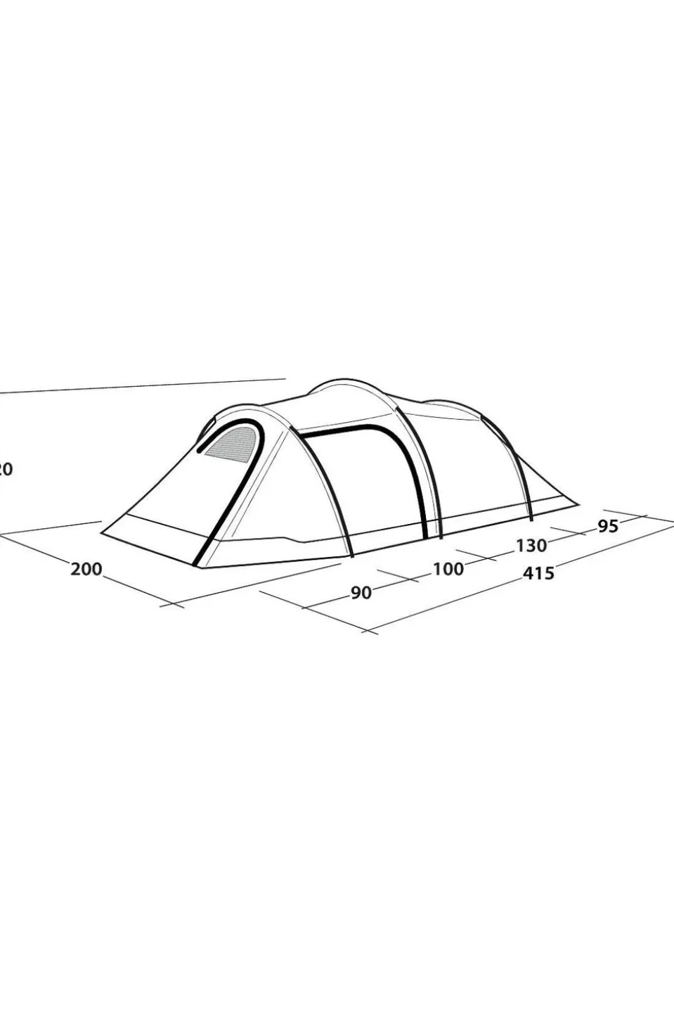 Outwell Tent Earth 3 Plus - New