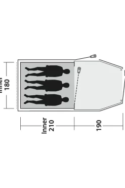 Outwell Tent Earth 3 Plus - New
