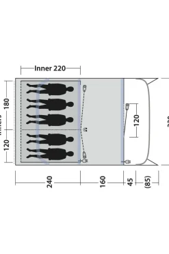 Outwell Tent Monterey 5 Air