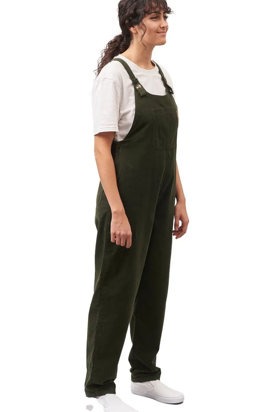Passenger Clothing ltd Broek Meadows Cord Dungarees