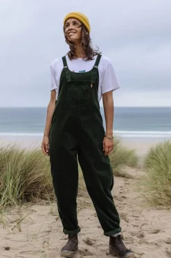 Passenger Clothing ltd Broek Meadows Cord Dungarees