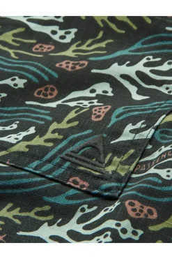 Passenger Clothing ltd Hemd Way Ripstop Printed Short Sleeve