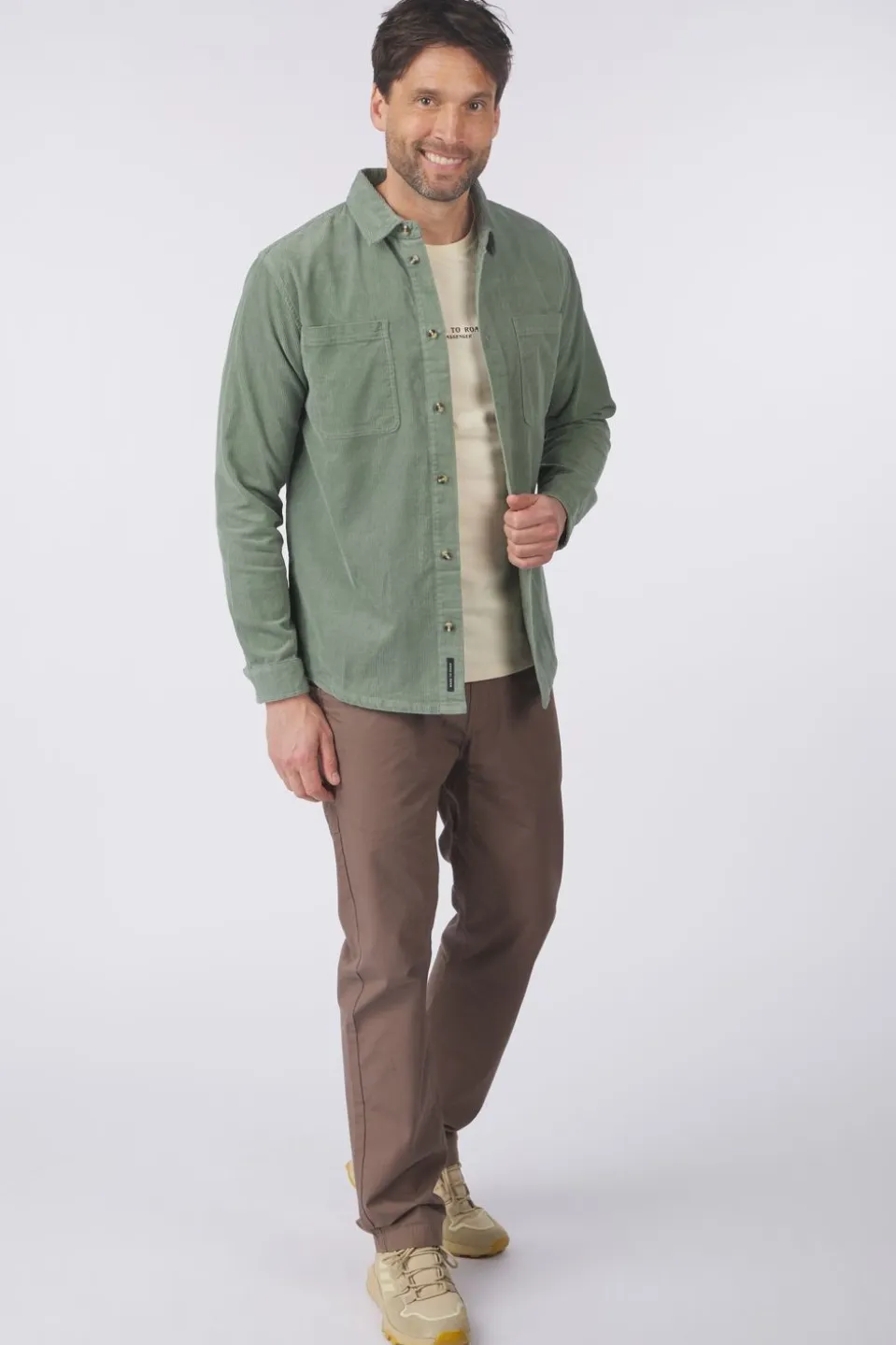 Passenger Clothing ltd Hemd Backcountry Cord Shirt