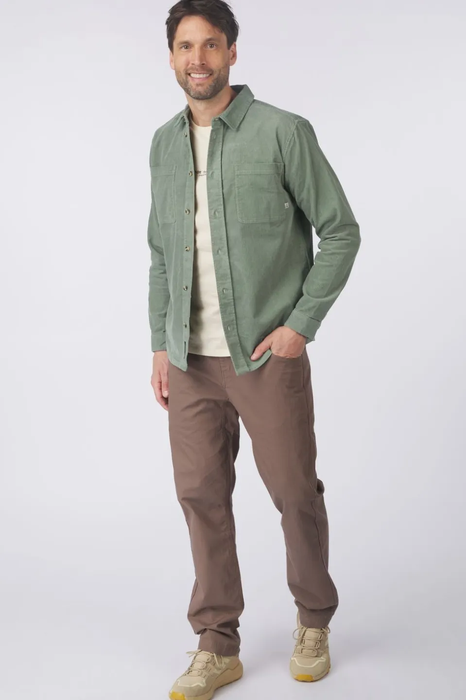 Passenger Clothing ltd Hemd Backcountry Cord Shirt