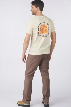 Passenger Clothing ltd T-Shirt Mens Sundown Recycled Cotton