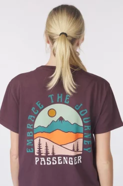 Passenger Clothing ltd T-Shirt Outlook Recycled Cotton Oversized T-Shirt