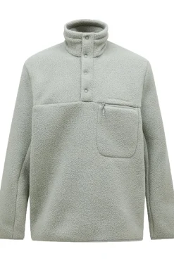 Peak Performance Fleece M Fleece Snap T-Neck