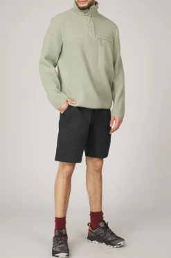 Peak Performance Fleece M Fleece Snap T-Neck