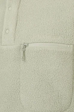 Peak Performance Fleece M Fleece Snap T-Neck