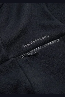Peak Performance Fleece M Fleece Snap T-Neck