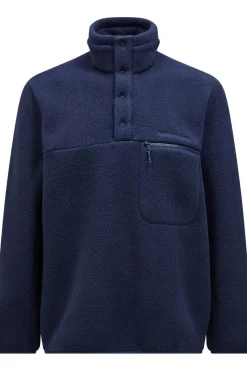 Peak Performance Fleece M Fleece Snap T-Neck