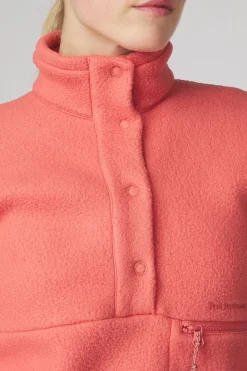 Peak Performance Fleece Snap T-Neck