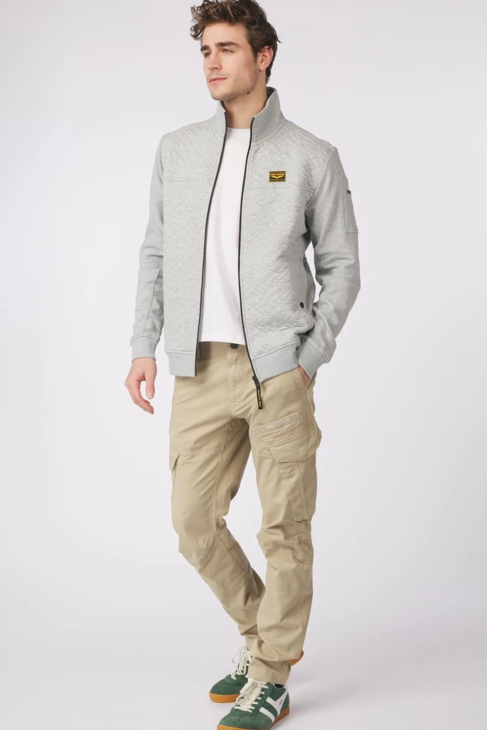 PME Legend Cardigan Jacquard Interlock