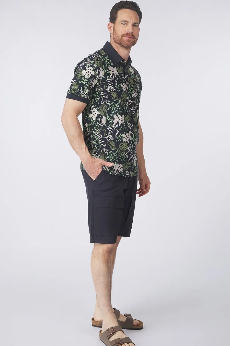 PME Legend Polo Printed Fine Pique