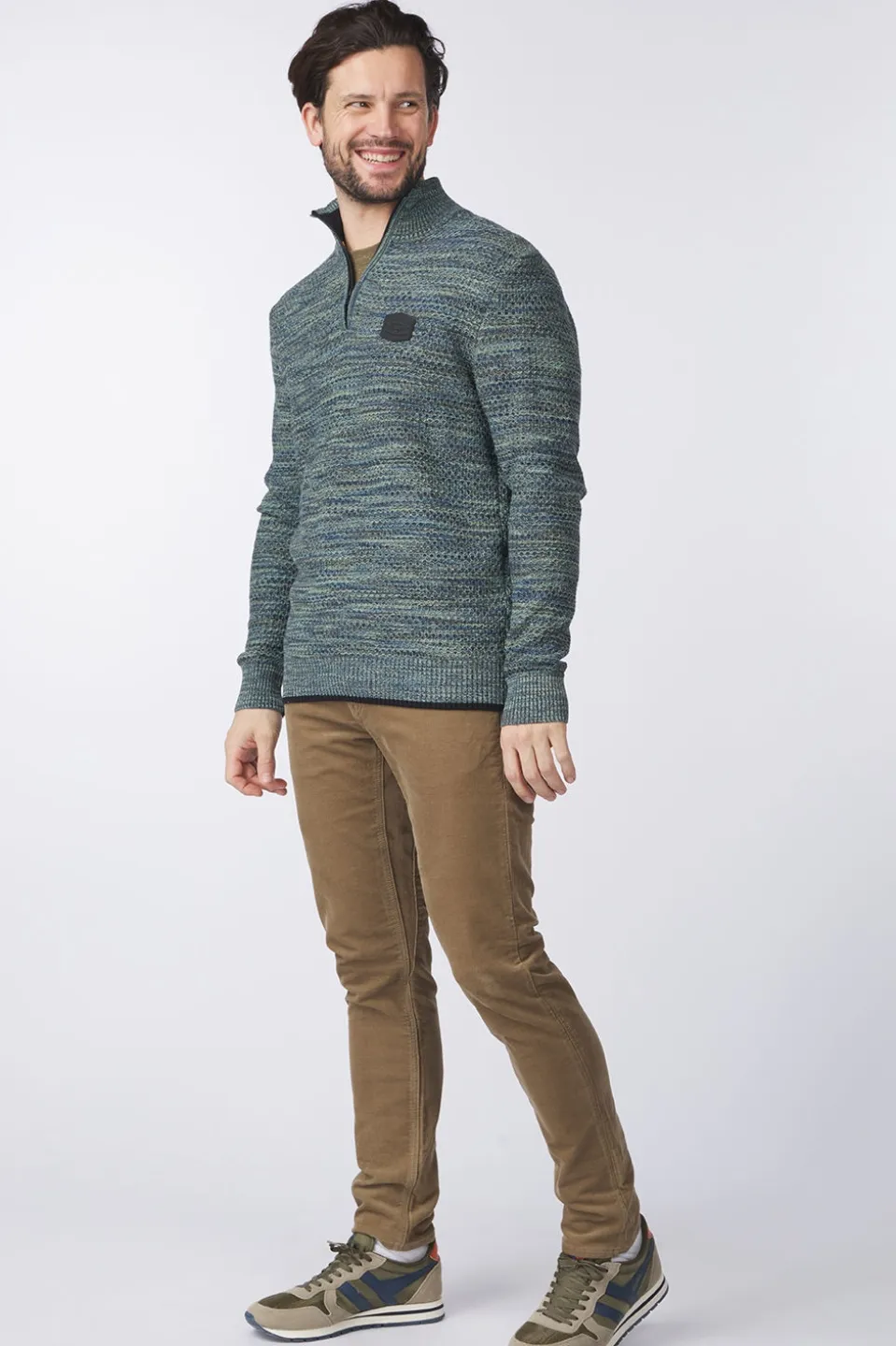 PME Legend Trui Half Colormix