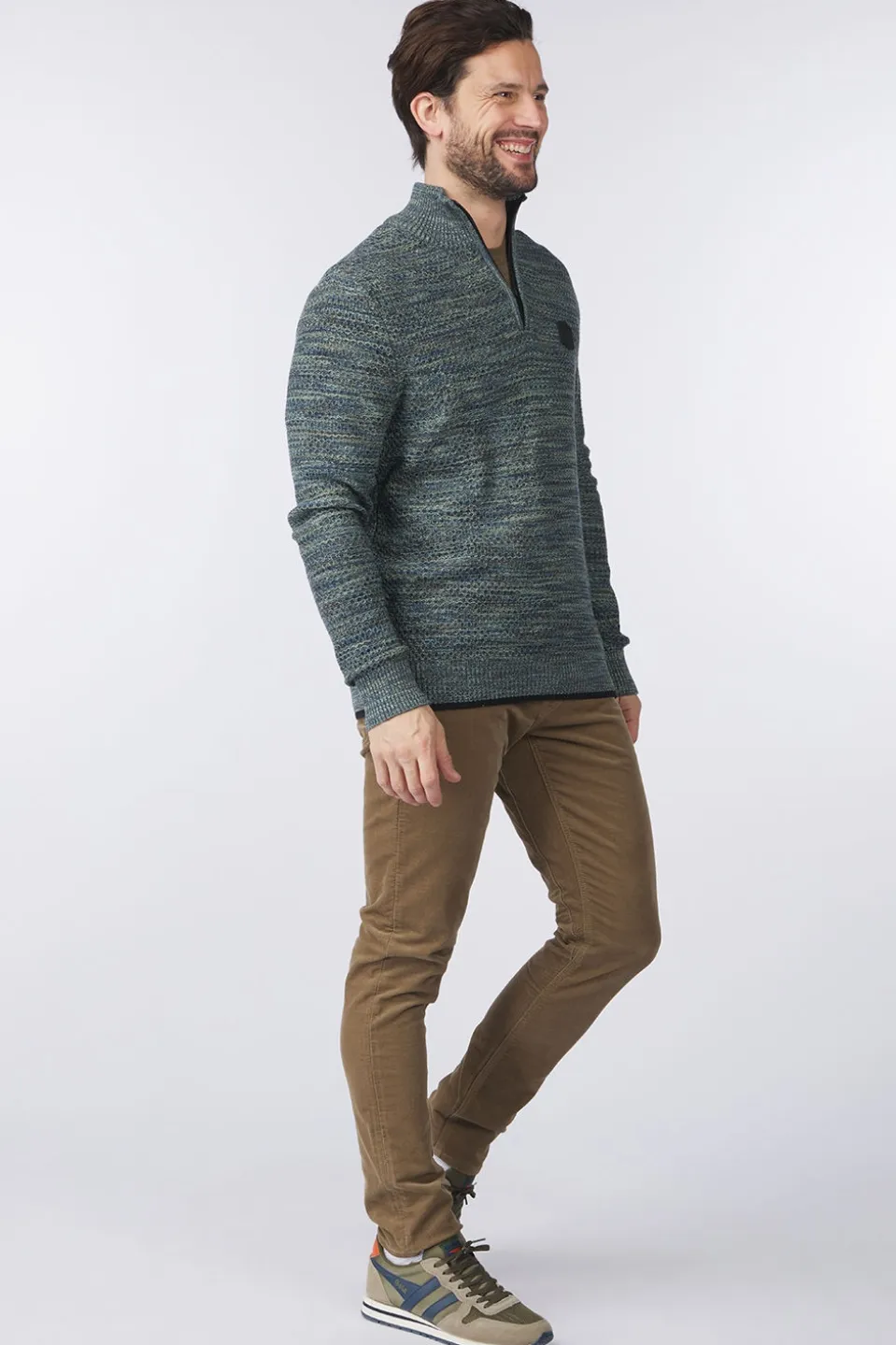 PME Legend Trui Half Colormix