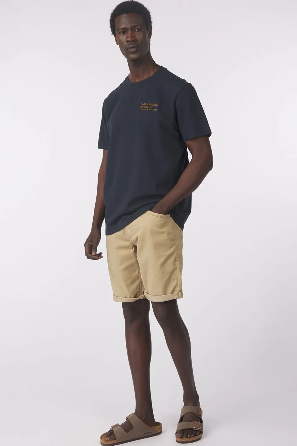 PME Legend T-Shirt Textured Jersey