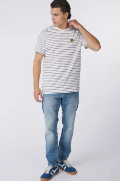PME Legend T-Shirt Yd Melange Striped