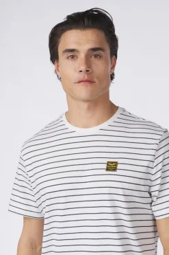 PME Legend T-Shirt Yd Melange Striped