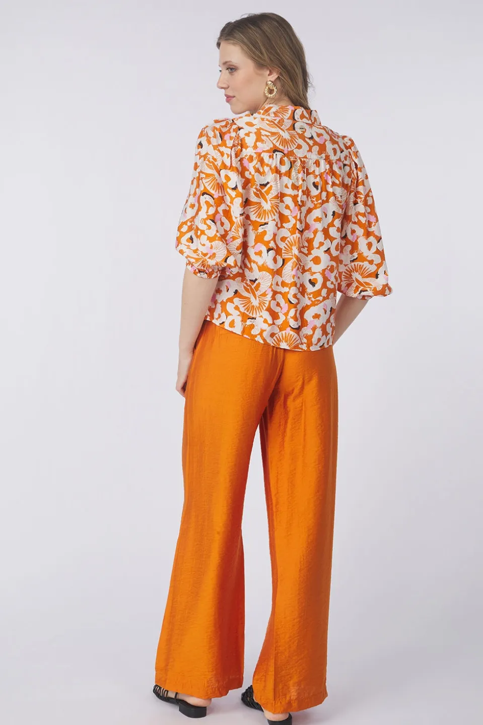 Pom Amsterdam Broek Sienna Brown