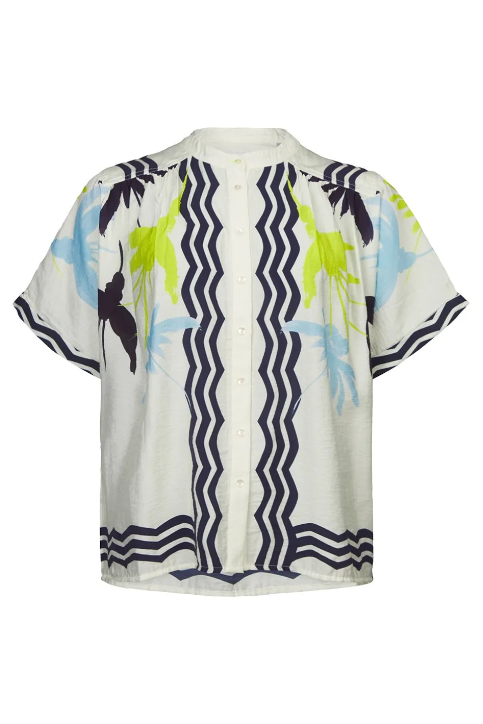Pom Amsterdam Hemd Artisan Lime