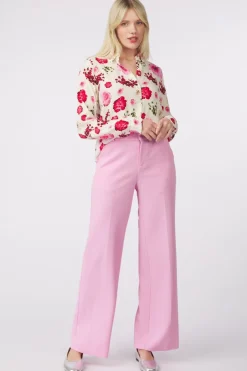 Pom Amsterdam Hemd Mila Bouquet Cream