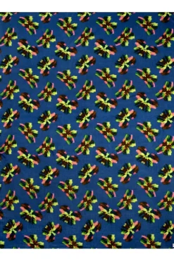 Pom Amsterdam Sjaal Butterfly Blue