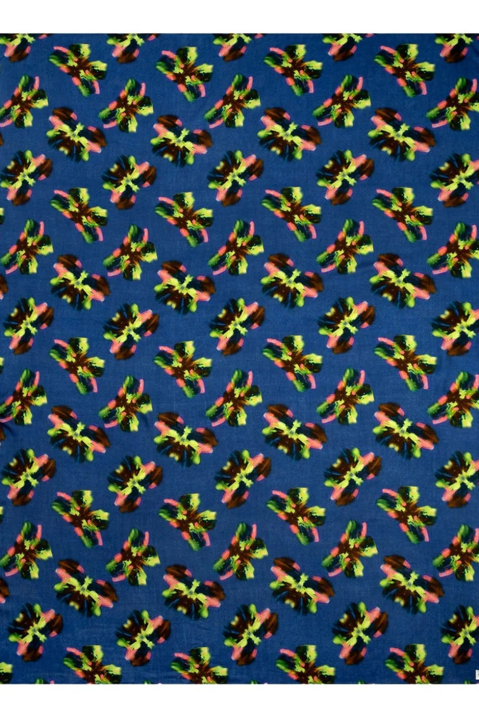 Pom Amsterdam Sjaal Butterfly Blue