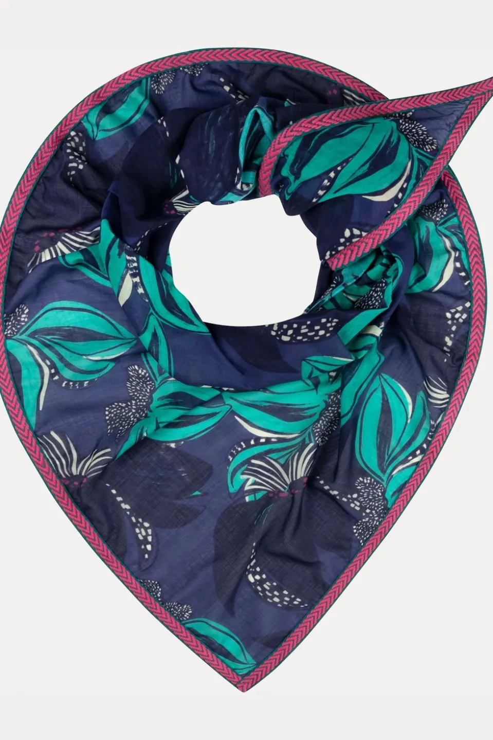 Pom Amsterdam Sjaal Shawl Delicacy Green