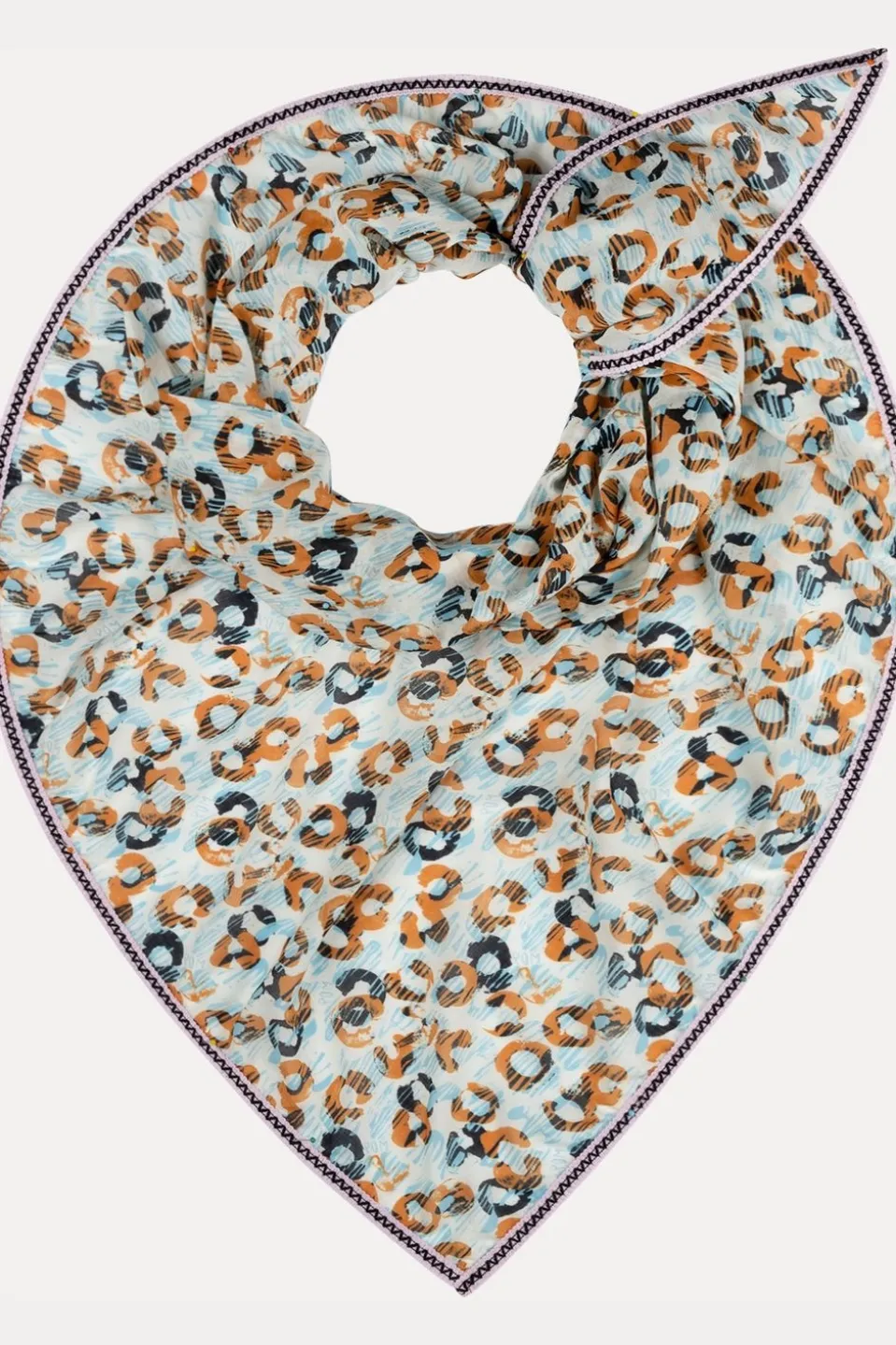 Pom Amsterdam Sjaal Shawl Leopard Lush