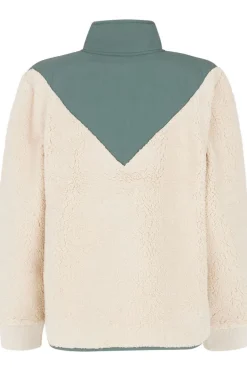 Protest Fleece Cyber Outdoor 1/4 Button Top