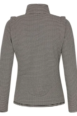 Protest Fleece Ivory 1/4 Zip Active Top