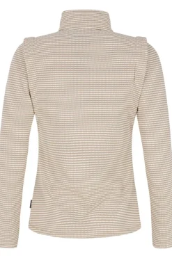 Protest Fleece Ivory 1/4 Zip Active Top