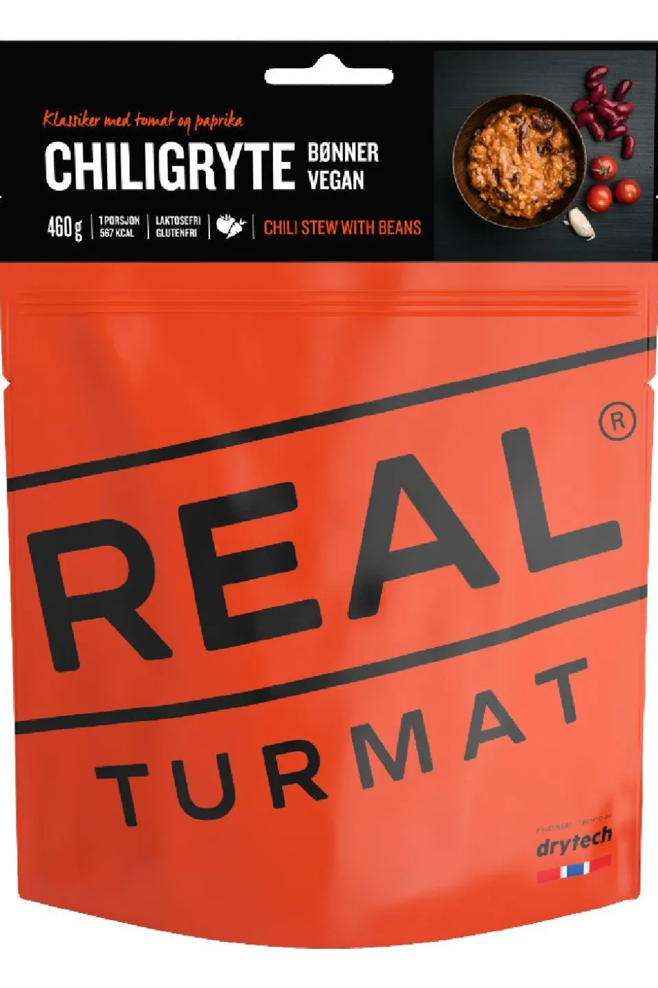 Real Turmat Chili Stew With Beans (Vegan)