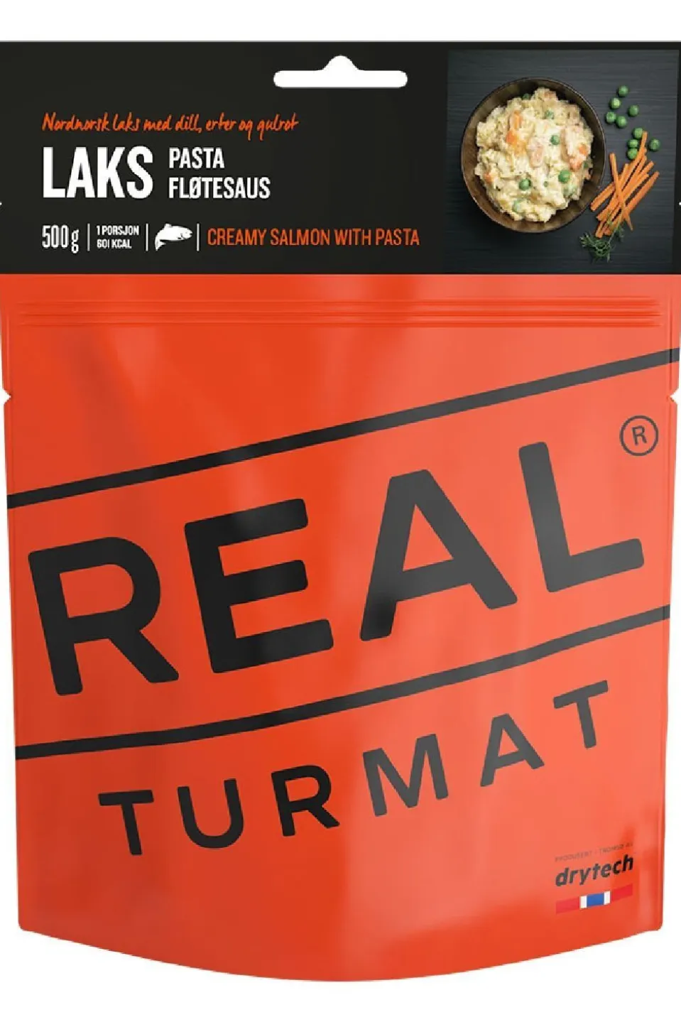 Real Turmat Creamy Salmon With Pasta