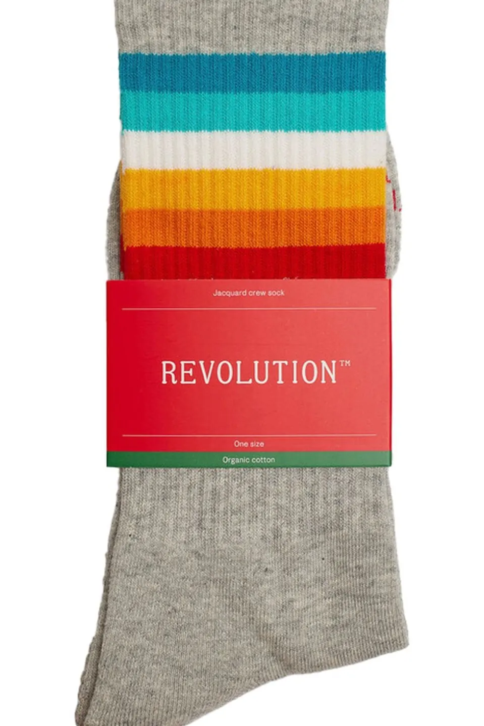 Revolution Sokken Jaquard Crew Sock