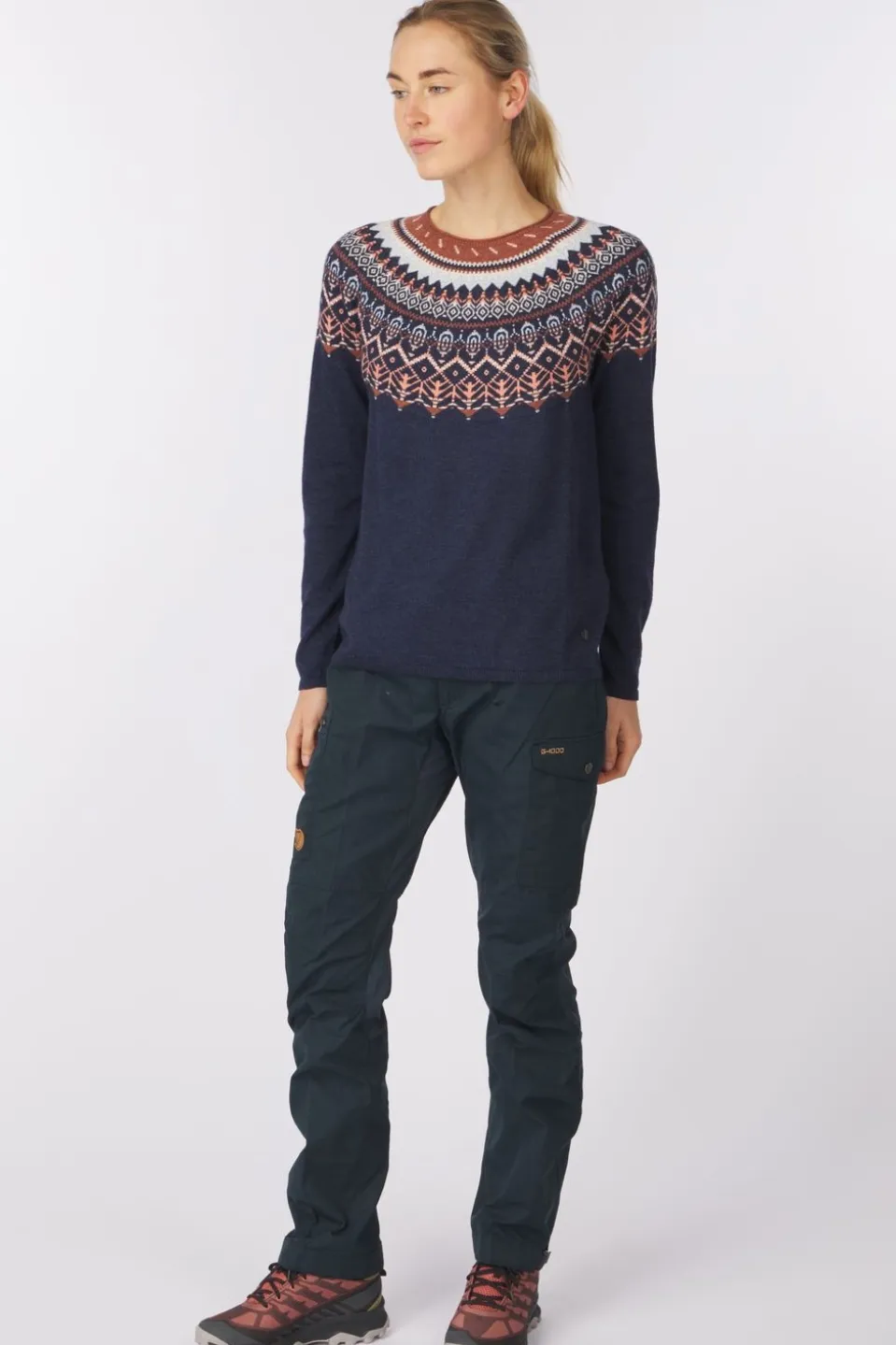 Royal Robbins Trui Westlands Fairisle Crew