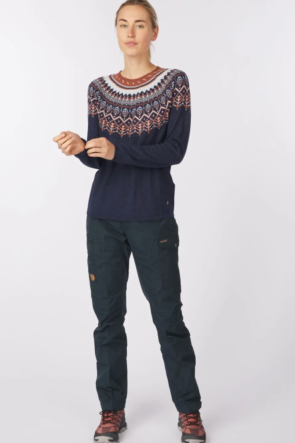 Royal Robbins Trui Westlands Fairisle Crew