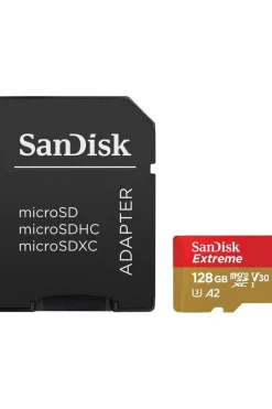 Sandisk Accessoire Microsdxc Extreme 128Gb 190/90 Mb/S - A2 - V30 - S