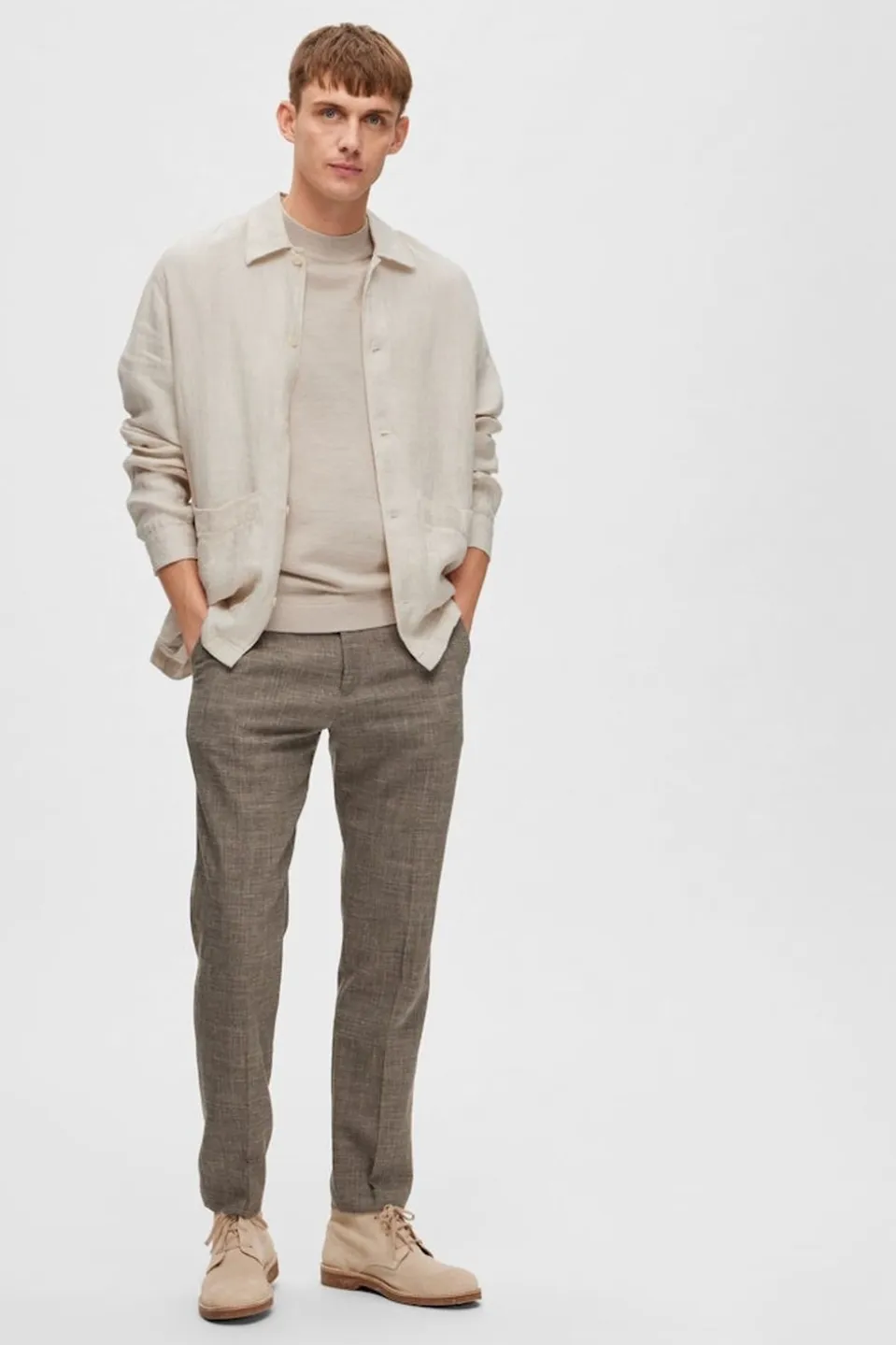 Selected Broek Slim-Oasis